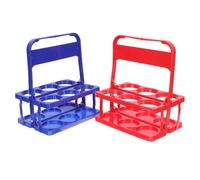 Générique Panier Pliable Seau à Vin Portable en Plastique pour Rangement de Bouteilles de Bière Casier Léger pour Ktv, Bar et Usage Quotidien