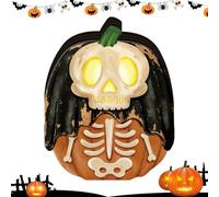 Générique Panneau Halloween Ornement En Bois Lumineux Sur Pied