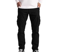 Générique Pantalon Cargo Homme, Pantalons Homme, Pantalon pour Hommes Cargo Pantalon Cargo Pants Wear Work 6 Pocket Pantalon Complet pour Homme
