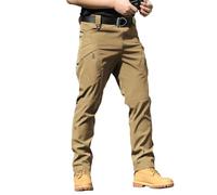 Générique Pantalon Cargo Homme Tactique Multi Poches Combat Stretch Extensible Séchage Rapide Imperméable Pantalon de Travail Treillis Militaire Randonnée Outdoor