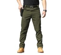 Générique Pantalon Cargo Homme Tactique Multi Poches Combat Stretch Extensible Séchage Rapide Imperméable Pantalon de Travail Treillis Militaire Randonnée Outdoor