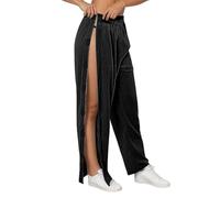 Générique Pantalon de Rééducation Post-Opératoire pour Femme - avec Ouverture Latérale Pratique, Coupe Large et Confortable en Survêtement
