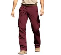 Générique Pantalon de Travail Homme Cargo Multipoches avec Genouillères Taille Elastique Extensible Résistant Durable Séchage Rapide Léger Tactique Militaire Treillis Randonnée Chasse Moto