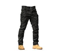 Générique Pantalon de Travail Homme Cargo Multipoches avec Genouillères Taille Elastique Extensible Résistant Durable Séchage Rapide Léger Tactique Militaire Treillis Randonnée Chasse Moto