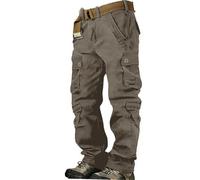 Générique Pantalon de Travail Homme Cargo Séchage Elastique Extensible Résistant Durable Rapide Multipoches Taille Léger Pantalon Tactique Militaire Randonnée Chasse Moto Jogging Travail