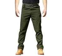 Générique Pantalons de Travail Homme avec Poche Cargo Treillis Militaire Randonnée Chasse Pantalon Tactique Homme Combat Pantalon Stretch Extensible Séchage Rapide Vetement de Travail