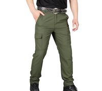 Générique Pantalons de Travail Homme avec Poche Cargo Treillis Militaire Randonnée Chasse Pantalon Tactique Homme Combat Pantalon Stretch Extensible Séchage Rapide Vetement de Travail
