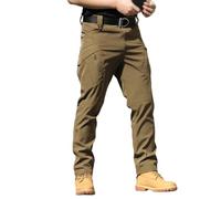 Générique Pantalons de Travail Homme avec Poche Cargo Treillis Militaire Randonnée Chasse Pantalon Tactique Homme Combat Pantalon Stretch Extensible Séchage Rapide Vetement de Travail