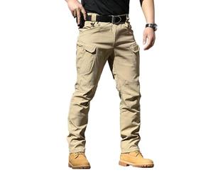 Générique Pantalons de Travail Homme avec Poche Cargo Treillis Militaire Randonnée Chasse Pantalon Tactique Homme Combat Pantalon Stretch Extensible Séchage Rapide Vetement de Travail