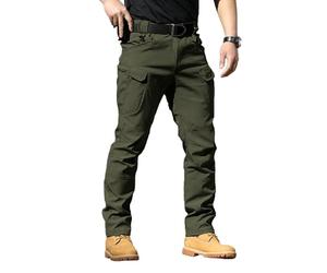 Générique Pantalons de Travail Homme avec Poche Cargo Treillis Militaire Randonnée Chasse Pantalon Tactique Homme Combat Pantalon Stretch Extensible Séchage Rapide Vetement de Travail