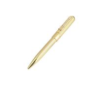 Générique Papeterie pour bureaux, école, à bille, 1, 0 mm, All Gold | Stylos à bille pour l ' écriture quotidienne, stylos à huile en métal à écriture lisse pour les étudiants des écoles