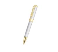 Générique Papeterie pour bureaux, école, à bille, 1, 0 mm, Silver | Stylos à bille pour l ' écriture quotidienne, stylos à huile en métal à écriture lisse pour les étudiants des écoles