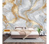 Générique Papier Peint Panoramique 250x175 cm Gris Fresque Murale Art 3D | Intissée Papier Peint Photo Style Minimaliste Marbre Tableaux Muraux Photo Trompe l'oeil Pour Salon Décoration Murale
