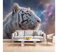 Générique Papier Peint Panoramique Fantasy Animal Tigre, Papier Peint | Univers Fresque Murale Intissée - Décoration Murale 400x280 cm pour Salon Chambre Bureau Décor