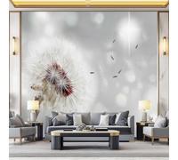Générique Papier Peint Panoramique Plante Pissenlit Graines 350 x 256cm - Papier Peint Intissé Moderne Raffiné Géant 3D Décoration Murale pour Salon Chambre Salle à Manger Chambre d'Enfant