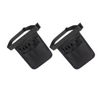 Générique Paquet Banane Ceinture Ergonomique en Nylon Léger 2pcs et Multiples Compartiments Résistante pour Longues Heures de Travail