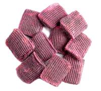 Générique Paquet de 10 Tampons De Savon en Laine d'acier Réutilisable, Tampon Jex avec Savon, Brosse Multi Usages Abrasive pour L'hygiène des Casseroles, des Poêles, Desplaques De Cuisson (Rose)