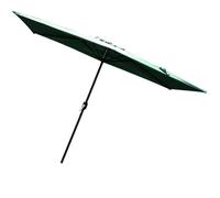 Générique Parasol D'extérieur Demi-rectangulaire 250 x 130 cm, Parasol Mural de Marché avec Manivelle pour Mur, Appartement, Balcon, Terrasse, Véranda(Green)