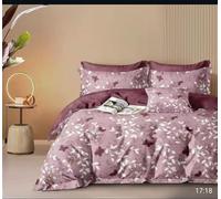 Générique Parure de Draps imprimé 4 Pièces 2 Places - 1 Drap Plat + 1 Drap Housse (au Choix) + 2 Taies d'oreiller 65 x 65 cm - 100% Coton 57 Fils/cm² - Haute Qualite (Rose, 140 X 190 CM)