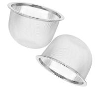 Générique Passoire à Thé Inox Lot de 2, Infuseur à Thé Métal 8 CM, Panier à Infusion Fine Maille pour Théière et Cafetière
