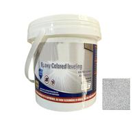 Générique Peinture Sol Époxy, Revêtement Autolissant, Avec Sable Coloré Imperméable Auto-Lissant Anti-Dérapant À Base D'eau Pour Béton Bois Salle De Bain Garage