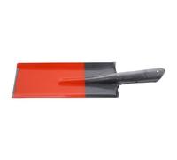 Générique Pelle de Jardin et Ramassage des Déchets en Fer Solide Surface Lisse Bavures, Outil de Jardinage Manche Robuste Orange pour Parc