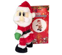 Générique Pere Noel Qui Twerk, du Père Noël Chantant Et Dansant Expérience Musicale Band, Figure De Santa Claus Dansant
