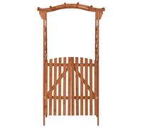 Générique Pergola avec Portail 116x40x204 cm Bois de Sapin Massif,Vie en extérieur,Structures extérieures,Arches, treillages & pergolas de Jardin,316389