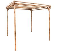 Générique Pergola Bambou 170x170x220 cm, Maison & Jardin, Pelouses & Jardins, Vie en extérieur, Structures extérieures, Arches, treillages & pergolas de Jardin, Brun, (Poids 21.55KG)