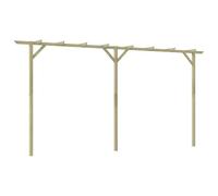 Générique Pergola de Jardin 410 x 40 x 203 cm Bois,Maison & Jardin,Pelouses & Jardins,Vie en extérieur,Structures extérieures,Arches, treillages & pergolas de Jardin,Brun,1.79 KG,41664