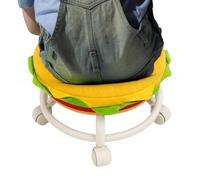 Générique Petit Tabouret Hamburger Doux Confortable Antidérapant | Tabouret décoratif d'appoint pour Maison Salon Chambre d'Enfant Cuisine Entrée Balcon