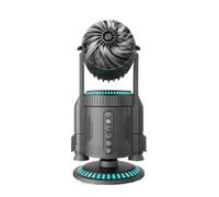 Générique Petit Ventilateur De Bureau | Refroidisseur d'Air Personnel Fusée avec Lumière - Rechargeable Personal Desk Fan With Mist Spray - Pour Dortoir Cuisine Extérieur Maison Pique-Nique