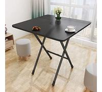 Générique Petite Table Pliante Intérieur & Extérieur 60x60 cm - Table d’Appoint Pliable pour Cuisine, Balcon, Camping, Table à Manger Compacte pour Petit Espace