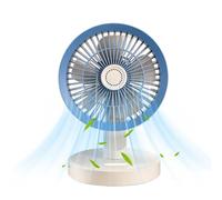 Générique Petits ventilateurs pour chambre Oscillant rechargeable mural