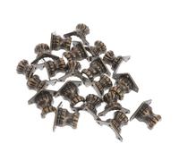Générique Pieds en Alliage de Zinc 20pcs Installation Simple Rétro Robuste pour Boîte à Bijoux et Coffret Décor Chic pour Meuble et Caisson