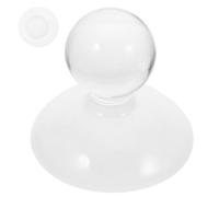 Générique Pilon Court en Cristal pour Meulage Polyvalent de Pigments et Minéraux Prise Confortable, pour Usage Domestique Pharmacie