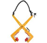Générique Pinces de Levage réglables pour chaînes, Outil de Levage à Ciseaux avec mandrin en Caoutchouc antidérapant pour Le Levage de Pierres, Largeur 30-51 cm (11,8-20,1 po) - Idéal pour Les usines