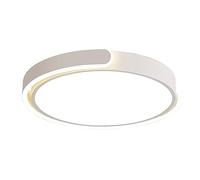 Générique Plafonnier Moderne En Acrylique - Luminaire Encastré Led à Intensité Variable pour Chambre Et Restaurant - 3 Options de Température de Couleur (Blanc 58 cm)