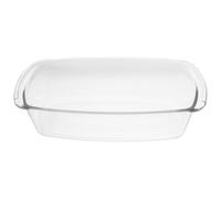 Générique Plat à Four Rectangulaire Verre pour Cuisson Toast et Gâteau Fromage Résistant Haute Température Cuisson Uniforme pour Cuisine Maison et Professionnelle