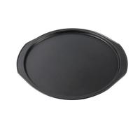 Générique Plat à Pizza Rond Poêle à Pizza avec trous, ustensiles de cuisson, outil en acier au carbone, poêle antiadhésive, plateau maille, plat rond, moule(32cm)