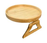 Générique Plateau de canapé en Bois Pliable Robuste, réglable pour Salon, Chevet, Bureau, Rangement de Boissons, organisateurs d ' accoudoirs de canapé, organisateurs d ' accoudoirs en Bois réglables