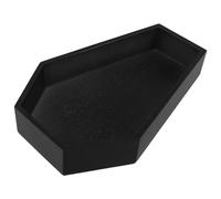 Générique Plateau en Bois Foncé Gothique pour Décoration d'halloween, Planche de Charcuterie Rustique et Accessoire de Fête Effrayant pour Bonbons