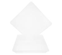 Générique Plateaux Carrés Multifonctionnels et Polyvalents en Plastique PP Lot de 2 pour Pots de Fleurs et Hydroponiques Adaptés pour Usage Intérieur et Extérieur pour Usage Intérieur et