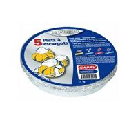 Générique Plats en alu pour escargots x 5