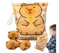 Générique Pochette Goûter Sac Snack Peluche Capybara