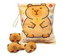 Générique Pochette Goûter Sac Snack Peluche Capybara
