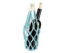 Générique Pochette pour Bouteille d'eau Filet tissé Main avec Portable | Support pour gourde Pour Thé Au Lait, Tasse À Café, Tumbler, Bocal À Vin, Courses, Voyages, Déplacements Quotidiens
