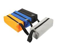 Générique Pochettes à Outils Fermeture Éclair Lot de 4 Épaisses en Tissu Oxford Sacoches Résistantes pour Rangement et Transport D'outils, pour Voiture ou Présent