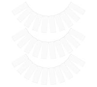 Générique Pochettes Transparentes Auto-adhésives en PVC 40 Pièces pour Organisateur de Cartes dans Armoires et Classeurs, Idéal pour Classement de Fichiers