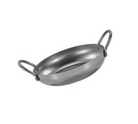 Générique Poêle À Frire Deux Poignées Latérales, Base Plate, Acier, C | Ustensiles de cuisine pour faire Mijoter, Cuisine Familiale, Présentation de la Table de Repas Partagée et Repas